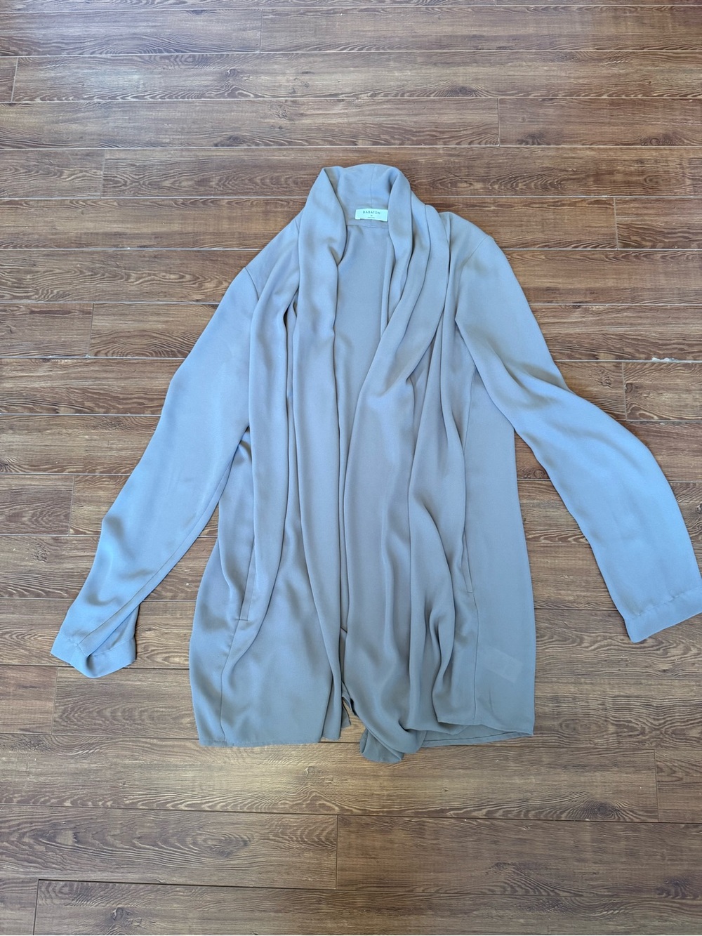 Aritzia Babaton Long Drape Cardigan